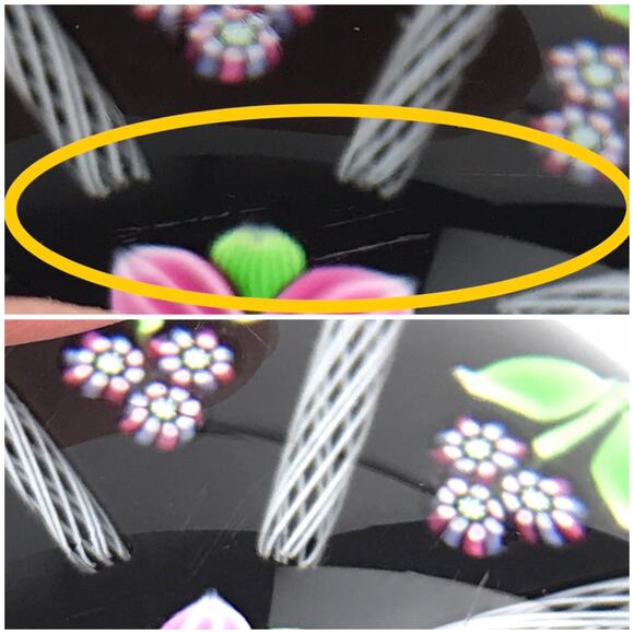 Perthshire Club First Annual Collectors 1998 PPCC Flower Latticinio Paperweight - Picture 14 of 14